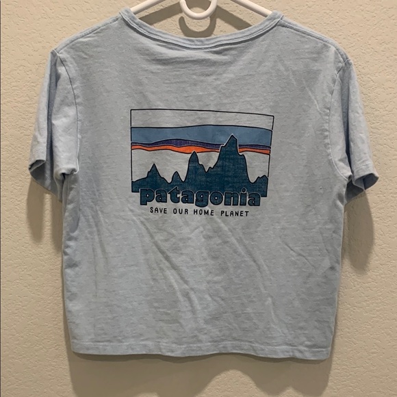 Patagonia Tops - Patagonia Women’s Blue Graphic T-Shirt